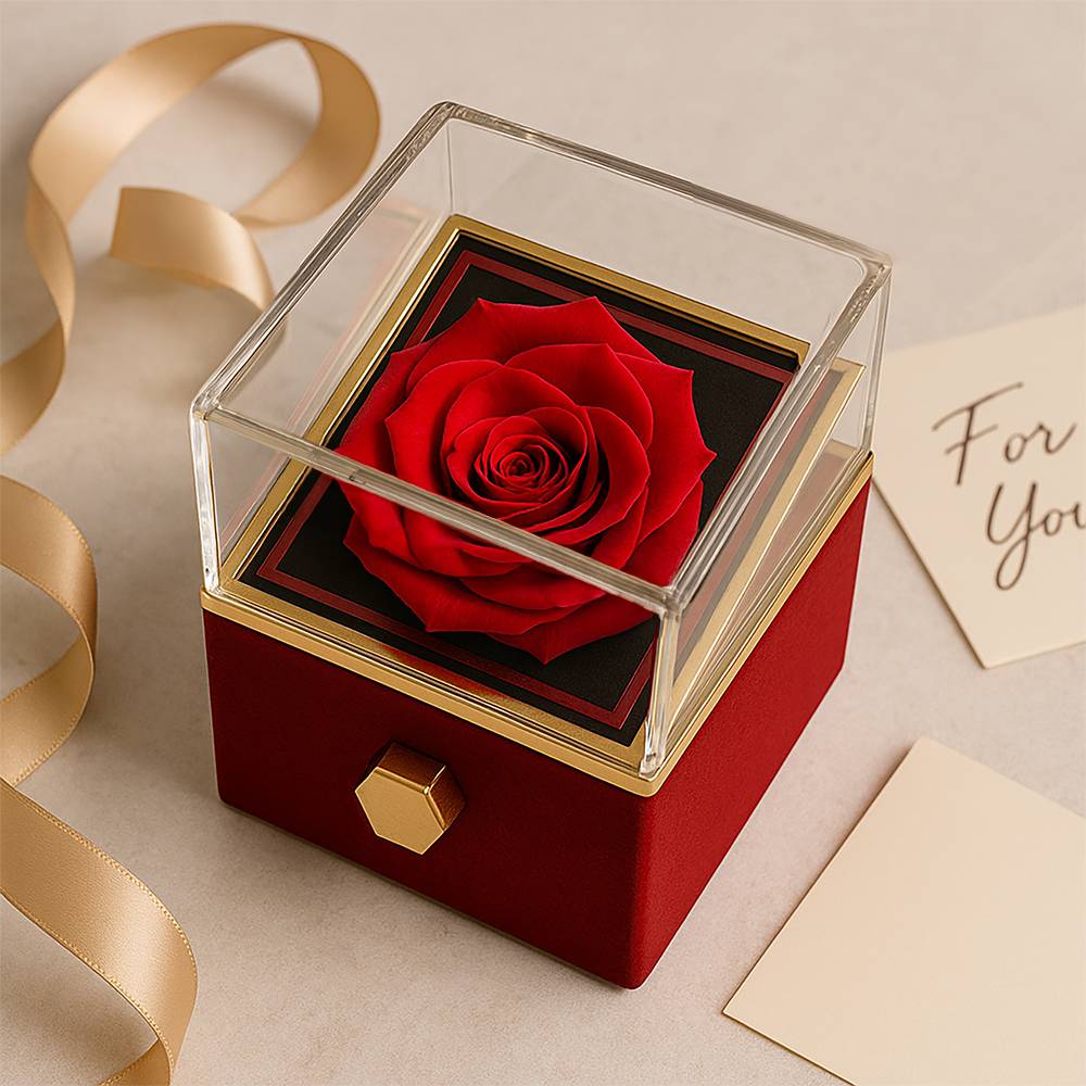 Badass Crown - Daughter Birthday Necklace with Rose Box